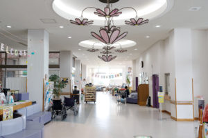 ホール　秋桜　介護老人保健施設　栃木県那須塩原市