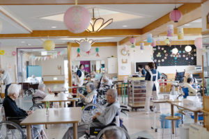 入所フロア　秋桜　介護老人保健施設　栃木県那須塩原市